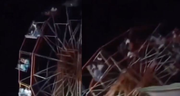 Hindistan Dönme Dolap Faciası İle Sarsıldı: 40'tan Fazla Yaralı