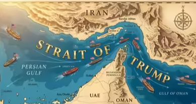 Trump’tan Dikkat Çeken Paylaşım: Hürmüz Boğazı Yerine “Trump Boğazı”