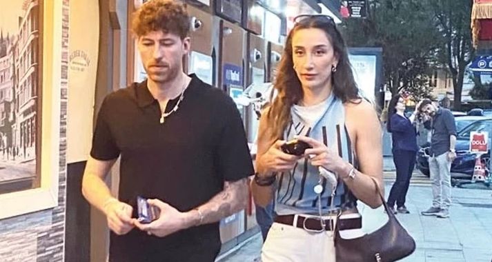 Hande Baladın ile Onuralp Bitim, Bebek'te Görüntülendi