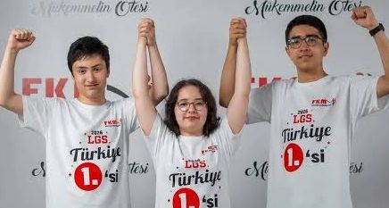 LGS'de 3 Türkiye Birincisi FKM Eğitim Kurumları'ndan Çıktı