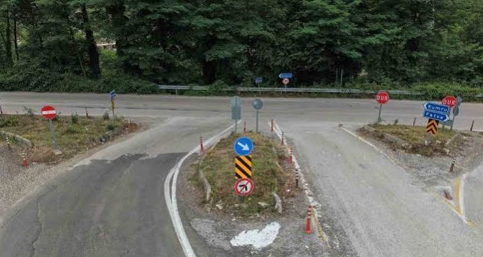 Ordu'da Şaşırtan Kavşak! 29 Tabela Sürücülerin Kabusu!