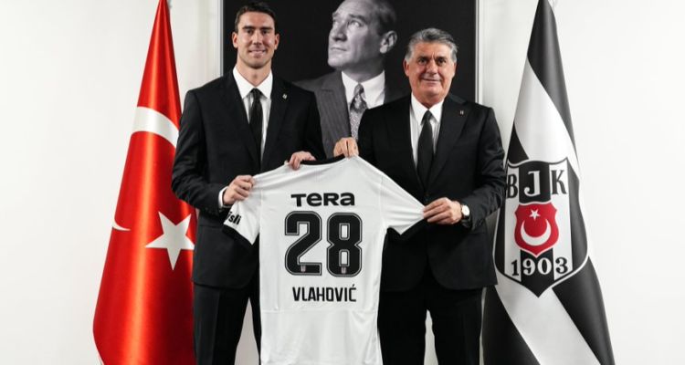 Dusan Vlahovic'in Beşiktaş'taki Forma Numarası 28 Oldu