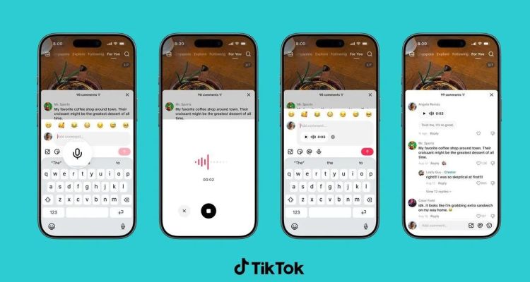 TikTok'tan Güncelleme: Sesli Yorum, Fotoğraf ve Anket